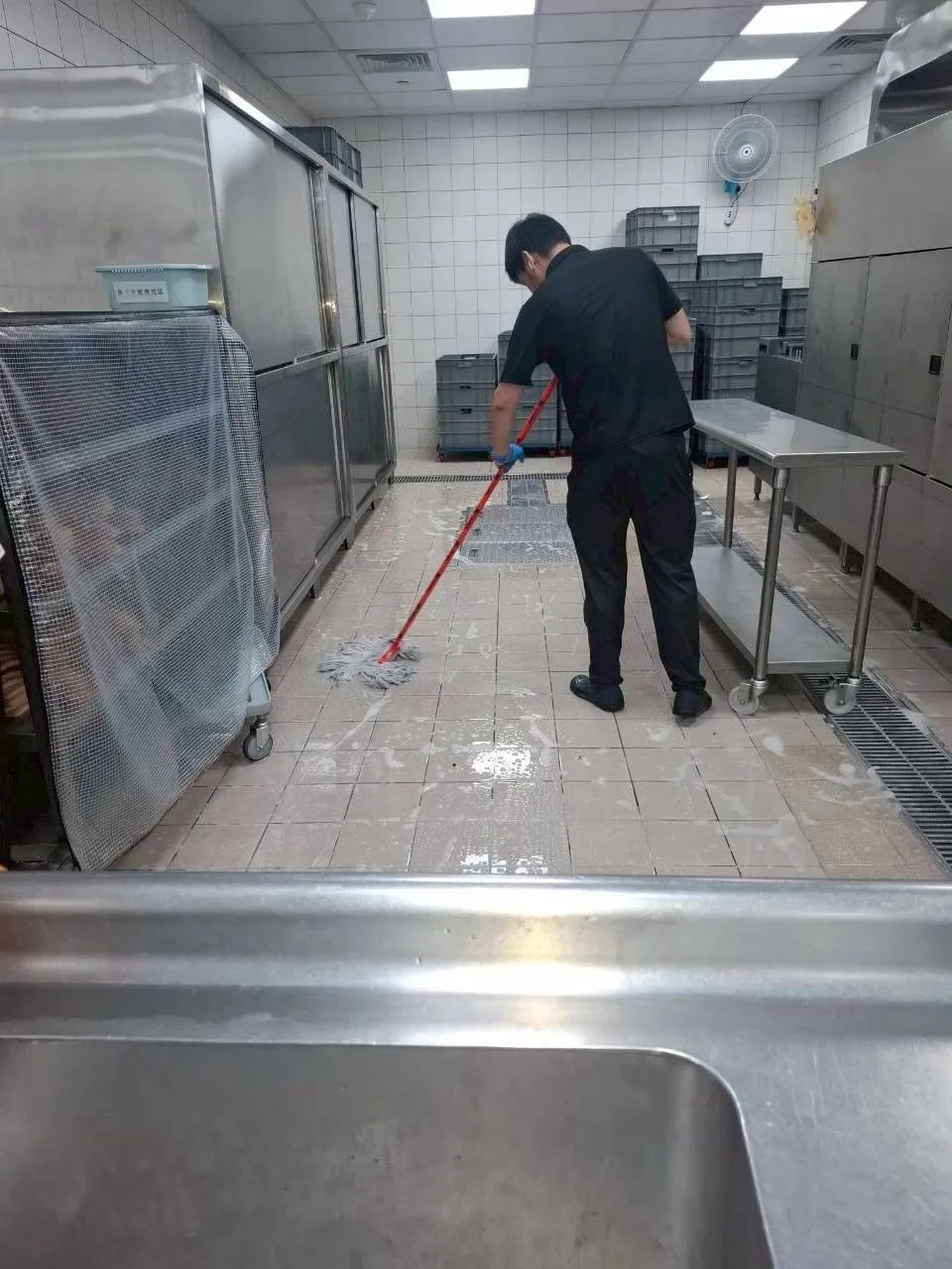 星級飯店、餐廳、會所廚房清潔維護作業｜現場照片 4