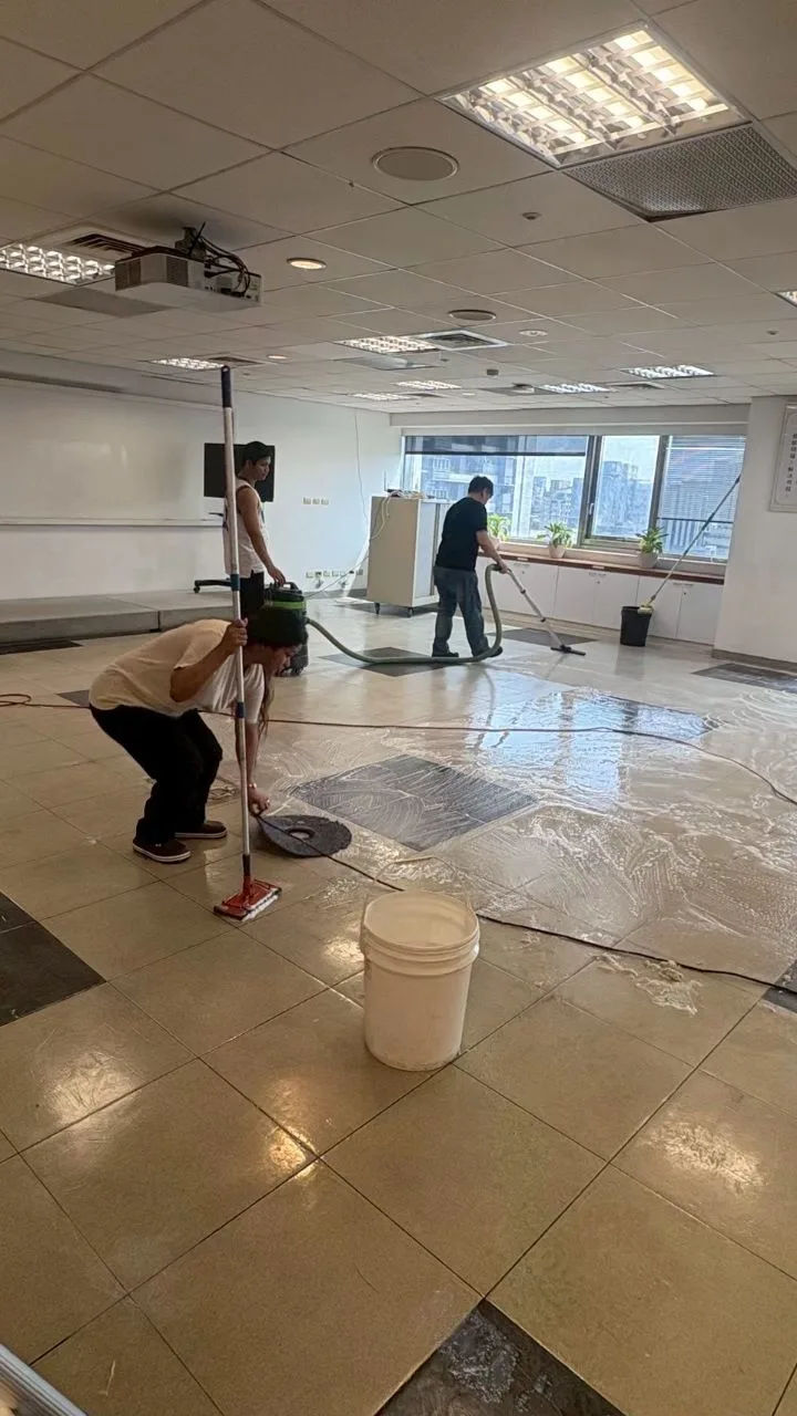 辦公室、室內、居家地板拋光清洗維護作業｜現場照片 4