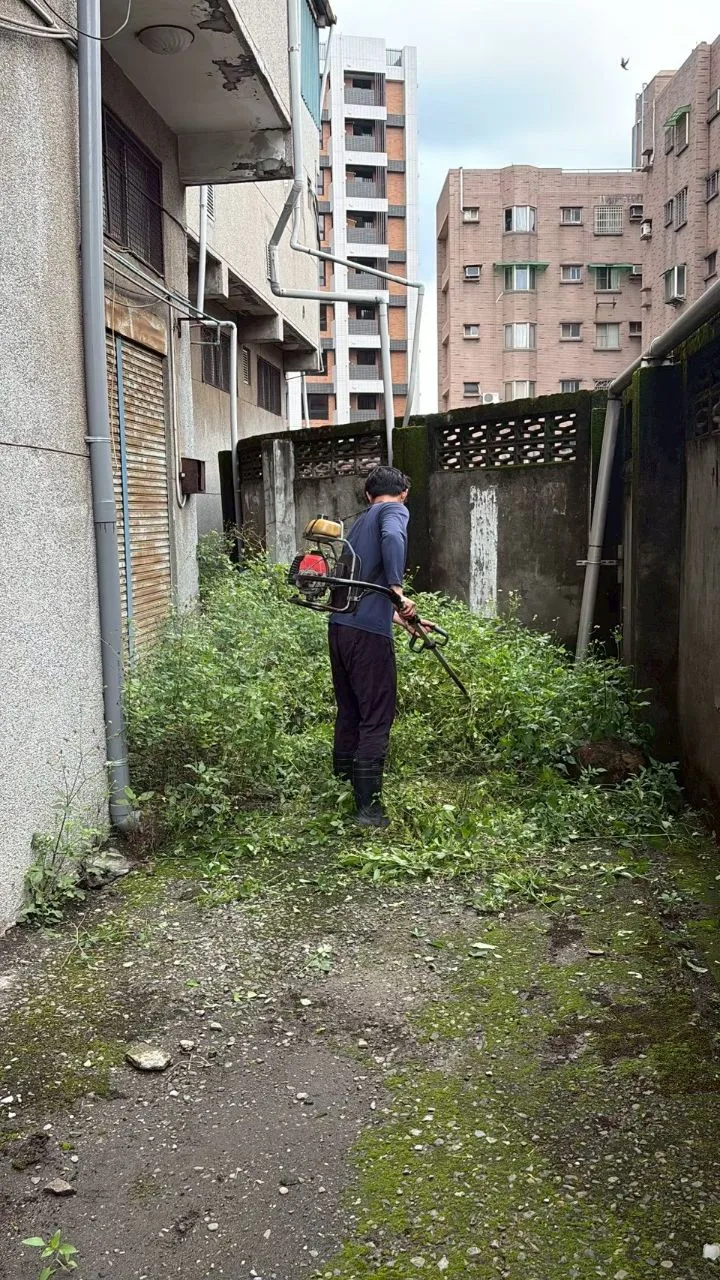專業除草、消毒作業｜現場照片 2